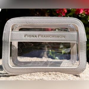 Fiona Franchimon Travel Beautycase Cream Vegan Leather NEW!